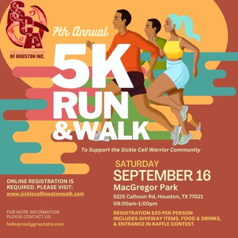 Sickle Cell Warrior Community 5K Run and Walk - angelssurvivingcancer.org